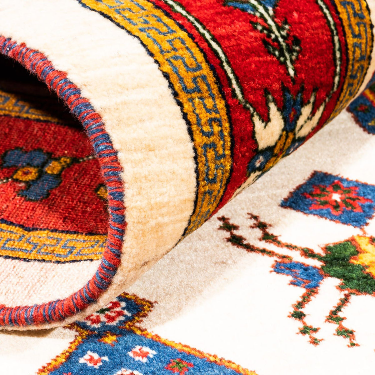 Gabbeh Rug - Perser - 205 x 153 cm - multicolored