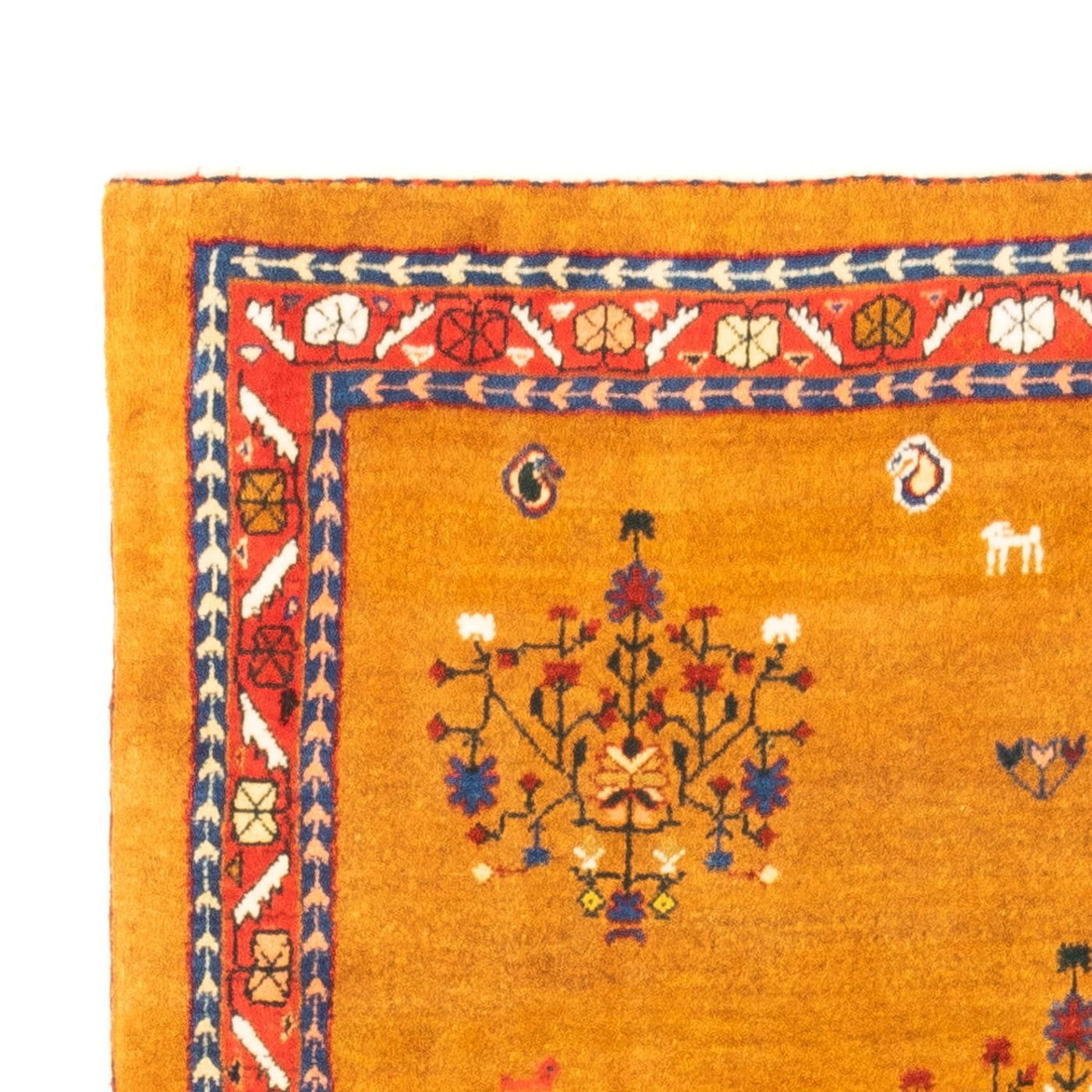 Persian Gabbeh Rug 150x100cm - Perserteppich Wollteppich