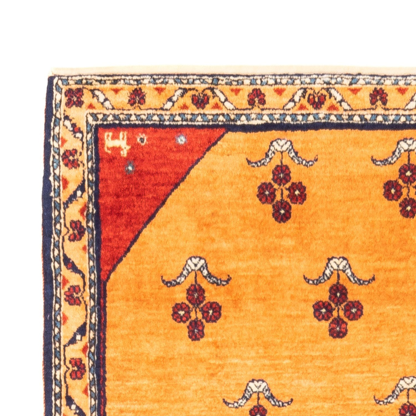 Gabbeh Rug - Perser - 153 x 103 cm - gold