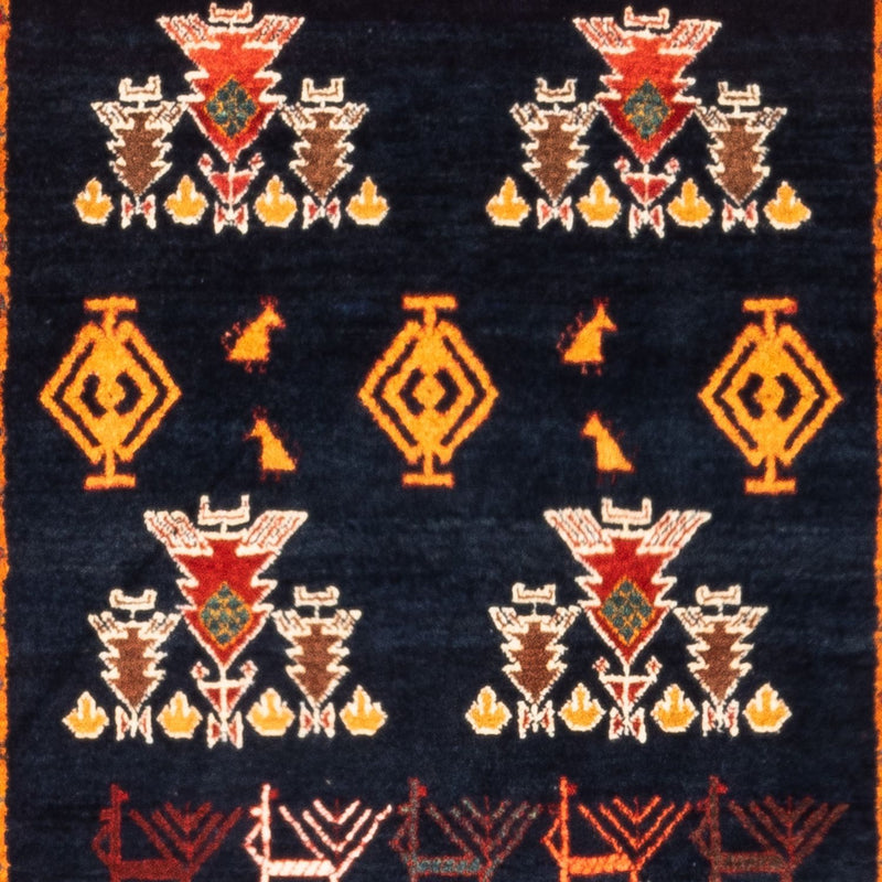 Gabbeh Rug - Perser - 160 x 108 cm - dark blue