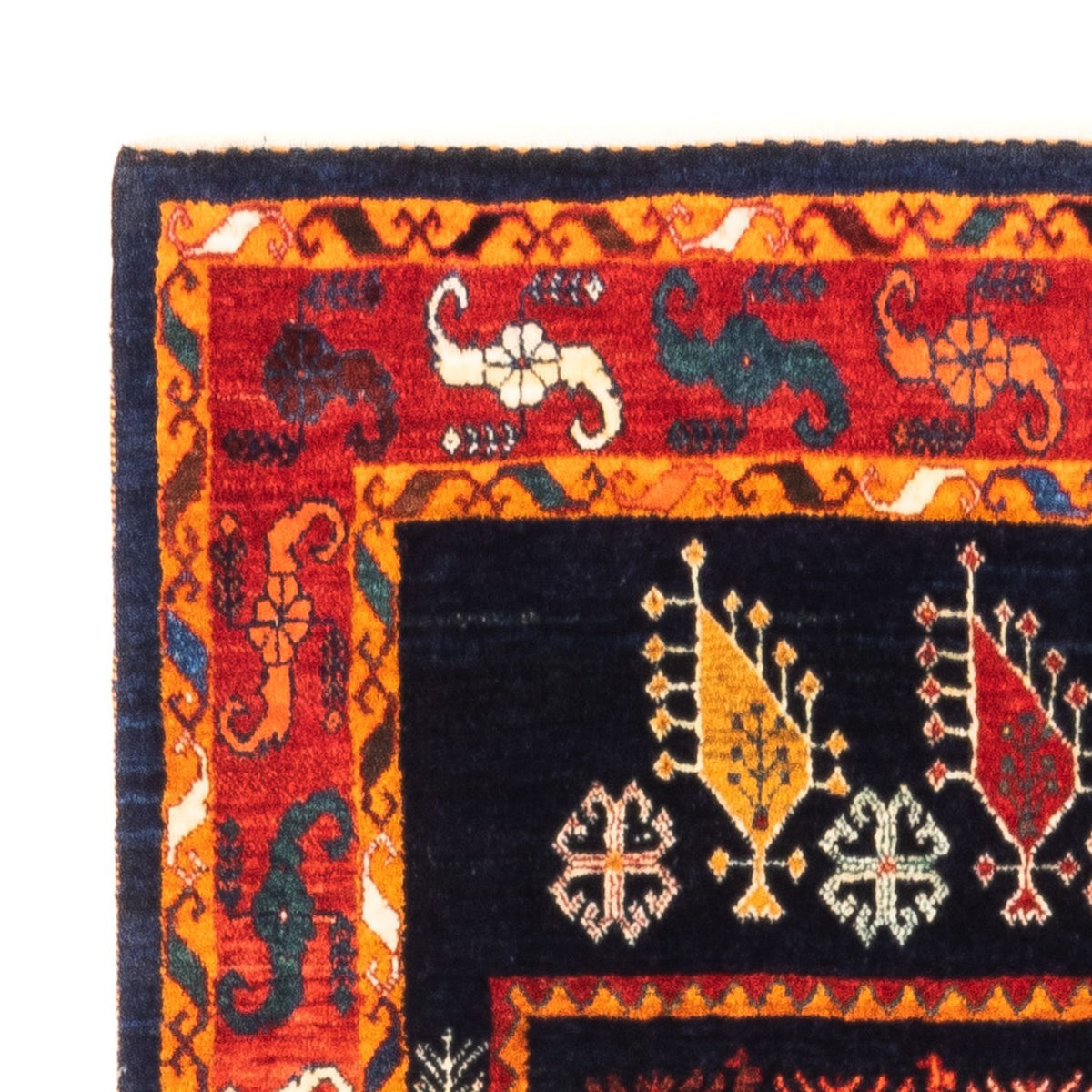 Persian Gabbeh Rug 108x160cm - Perserteppich Wollteppich