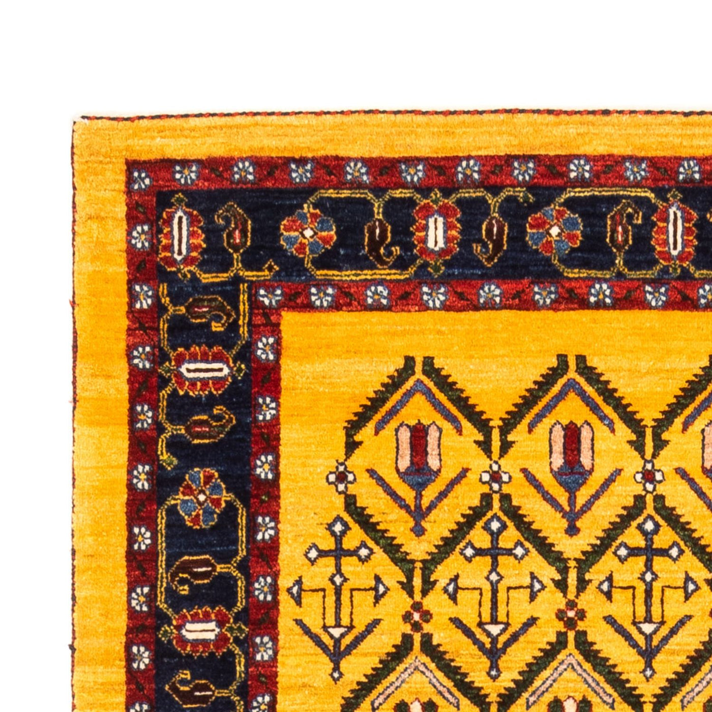 Persian Gabbeh Rug 188x126cm - Perserteppich Wollteppich