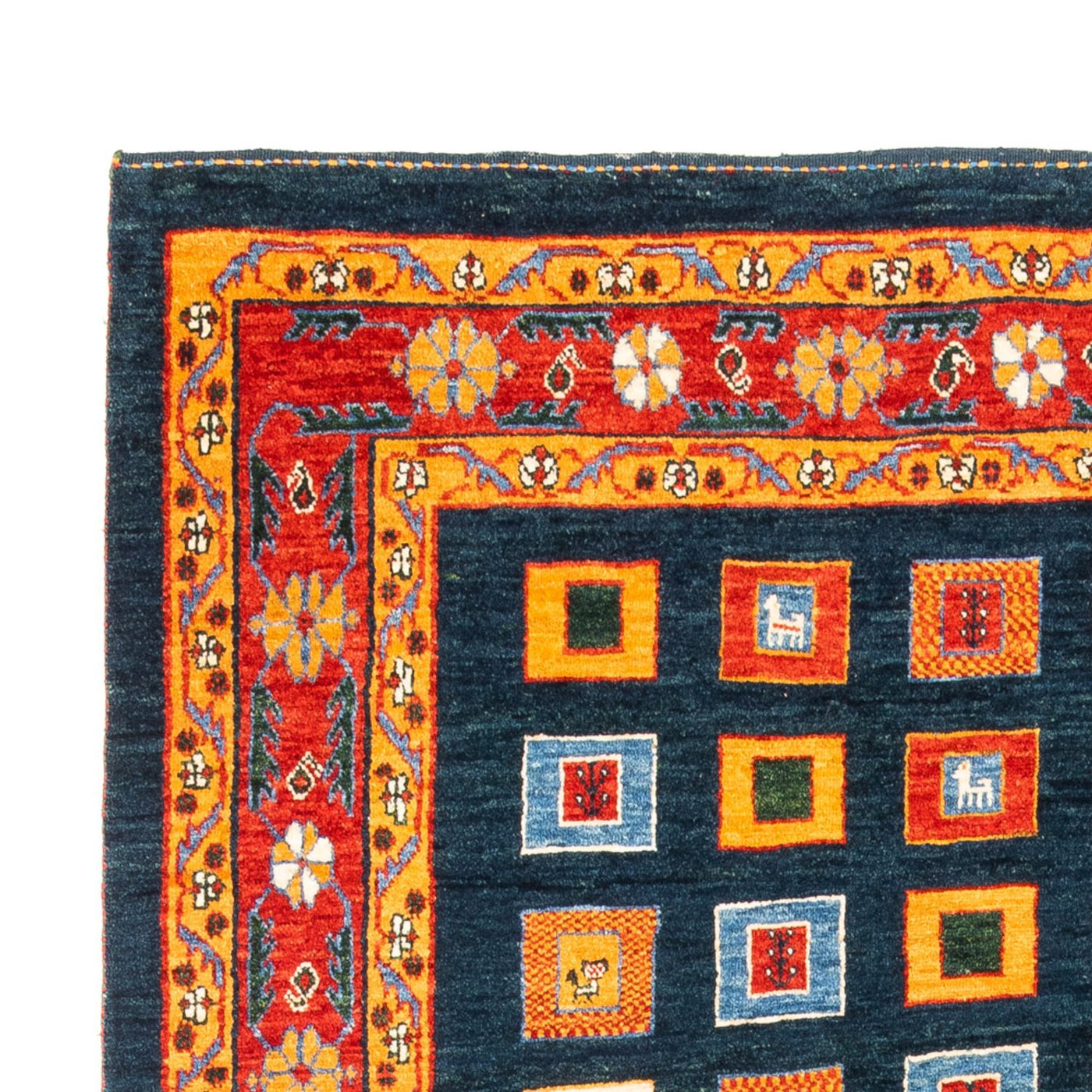 Persian Gabbeh Rug 238x168cm - Perserteppich Wollteppich