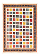 Persian Gabbeh Rug 207x157cm - Perserteppich Wollteppich