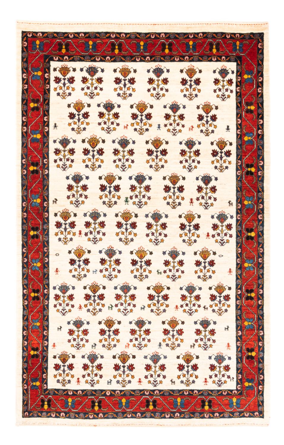Gabbeh Rug - Perser - 194 x 127 cm - cream