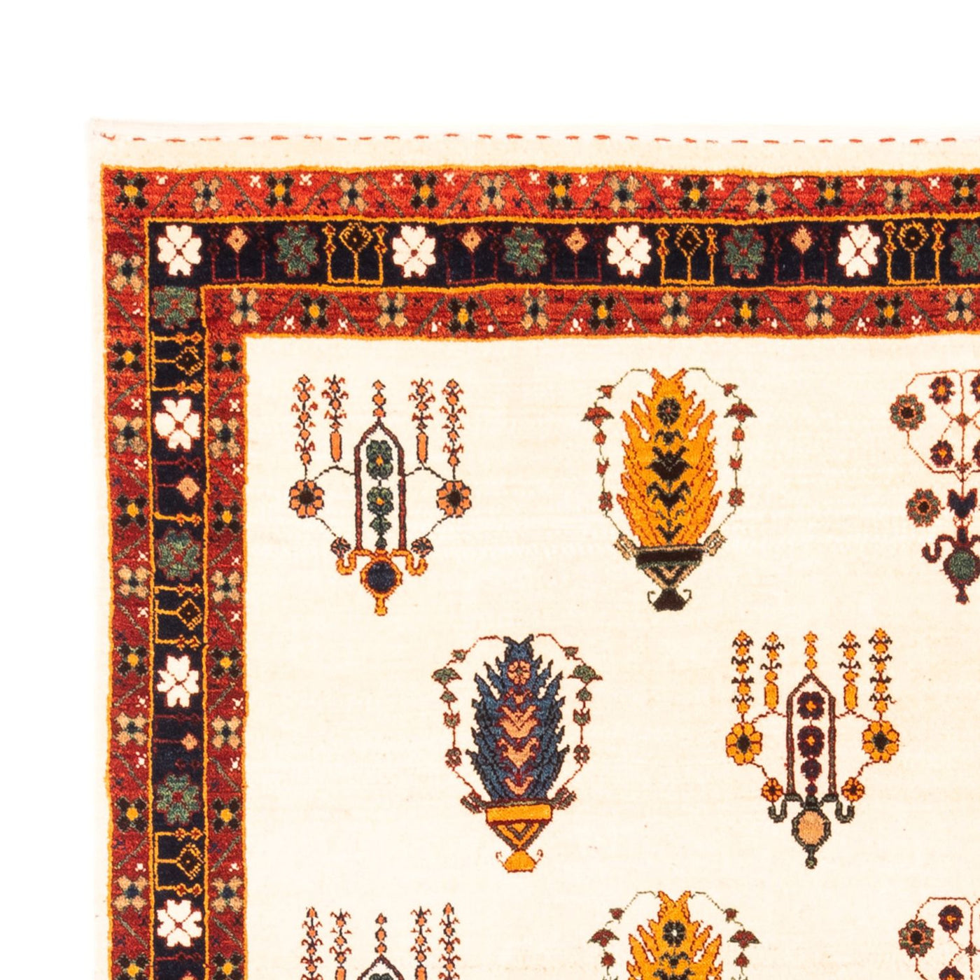Persian Gabbeh Rug 215x152cm - Perserteppich Wollteppich