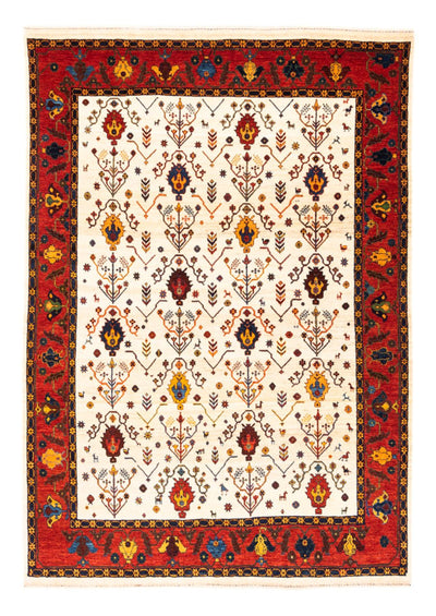 Persian Gabbeh Rug 155x212cm - Perserteppich Wollteppich