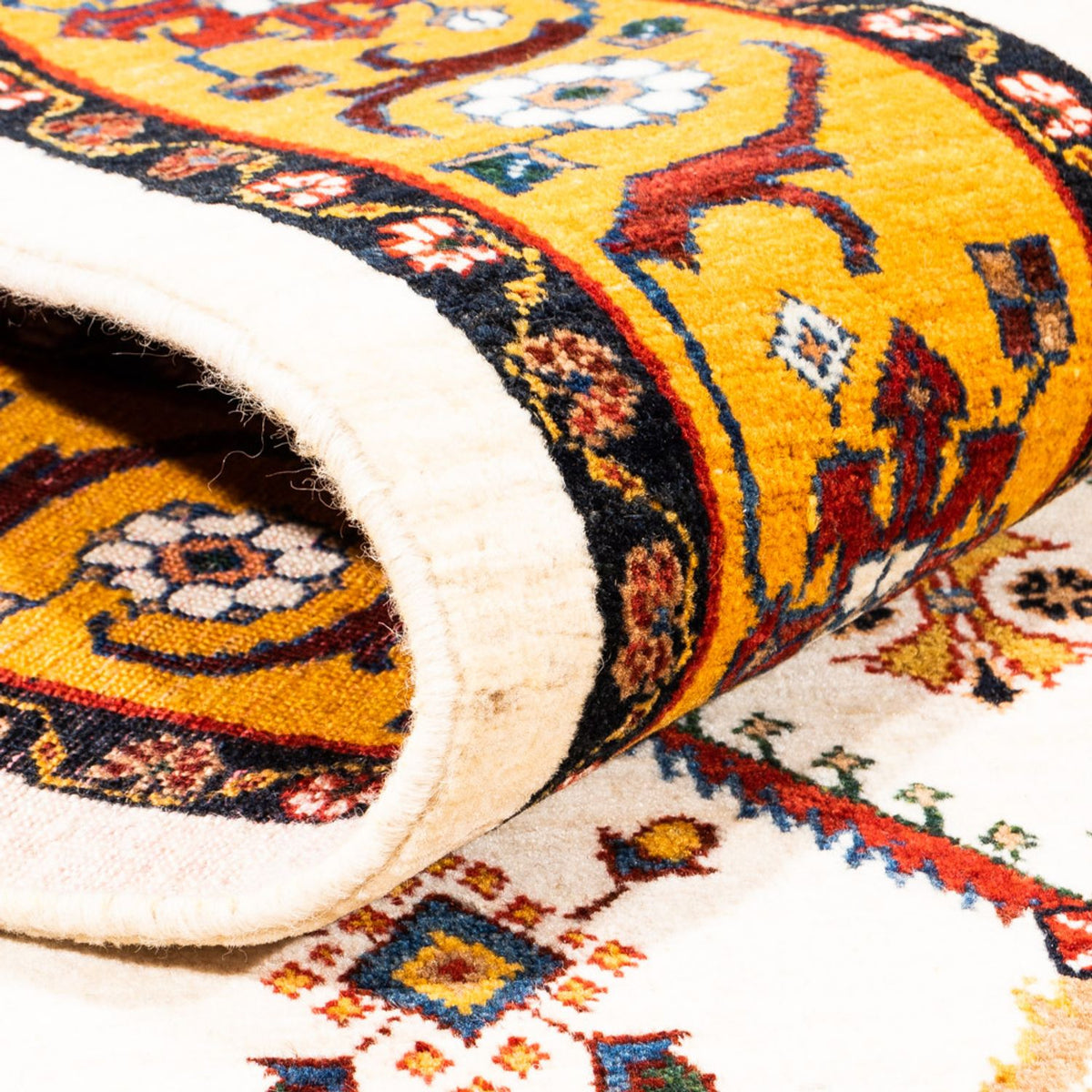 Gabbeh Rug - Perser - 234 x 180 cm - cream