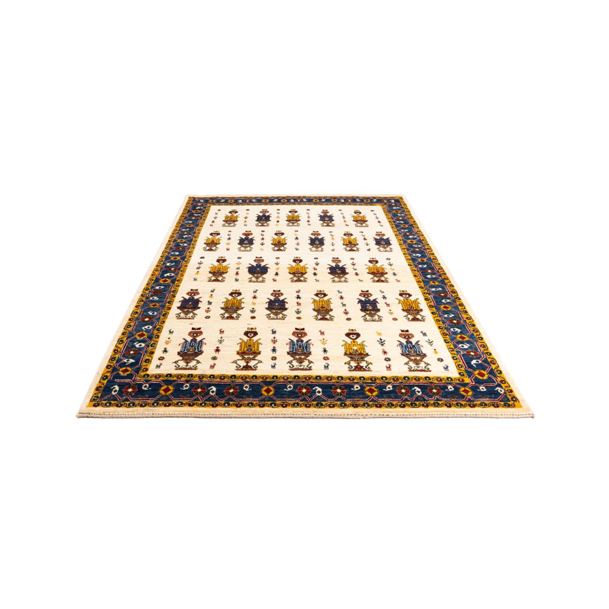 Gabbeh Rug - Perser - 221 x 154 cm - cream