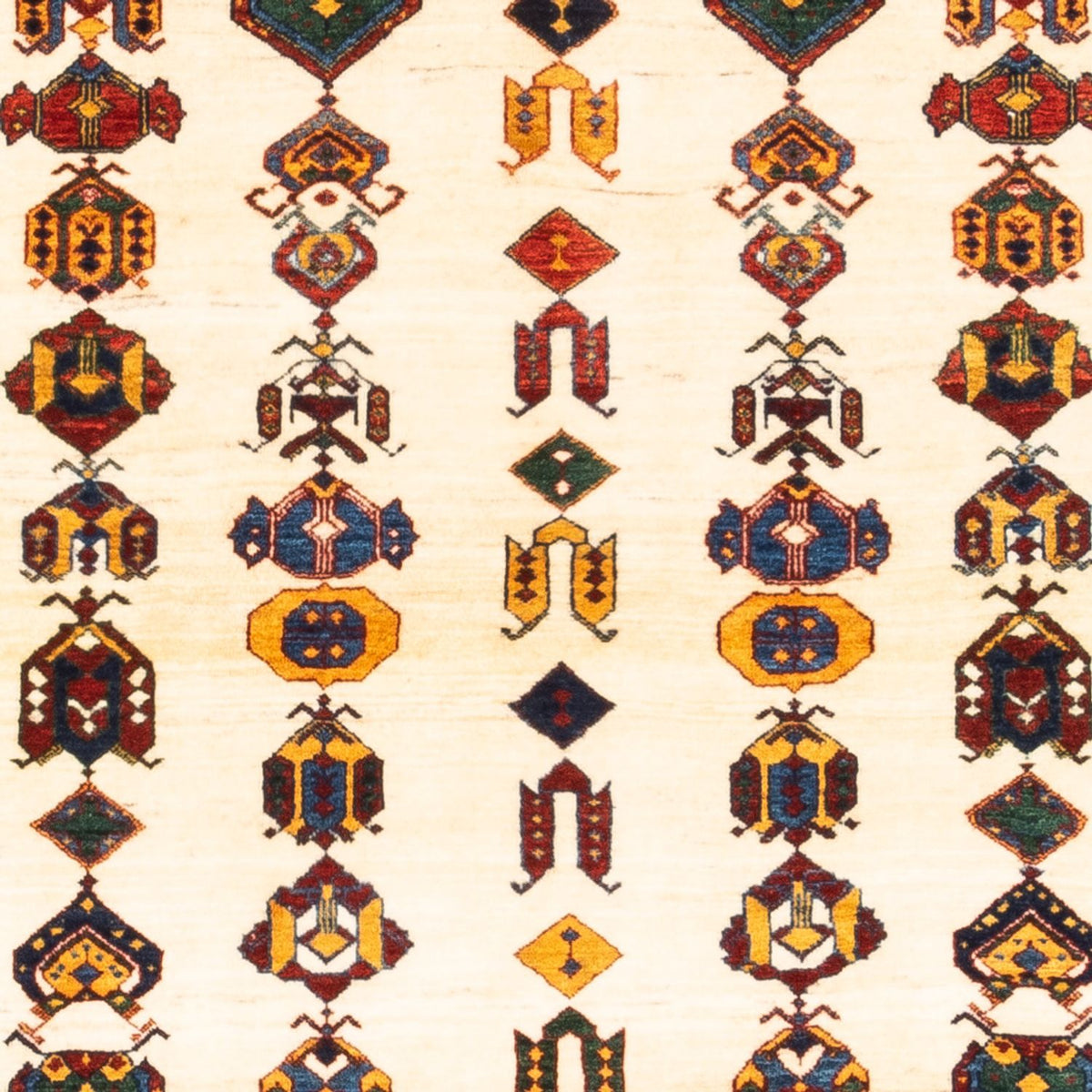 Gabbeh Rug - Perser - 194 x 145 cm - cream