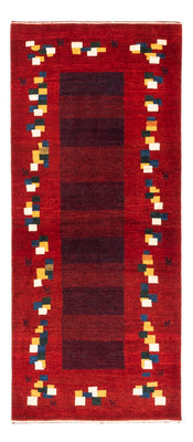 Runner Gabbeh Rug - Perser - 200 x 85 cm - red