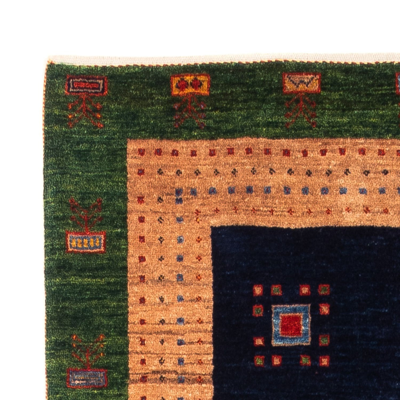 Persian Gabbeh Rug 202x82cm - Perserteppich Wollteppich
