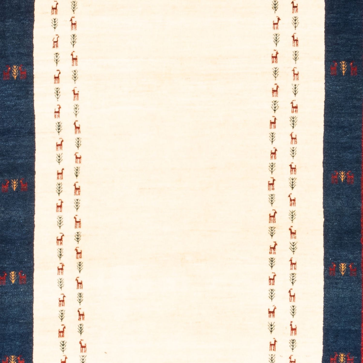 Gabbeh Rug - Perser - 202 x 155 cm - cream