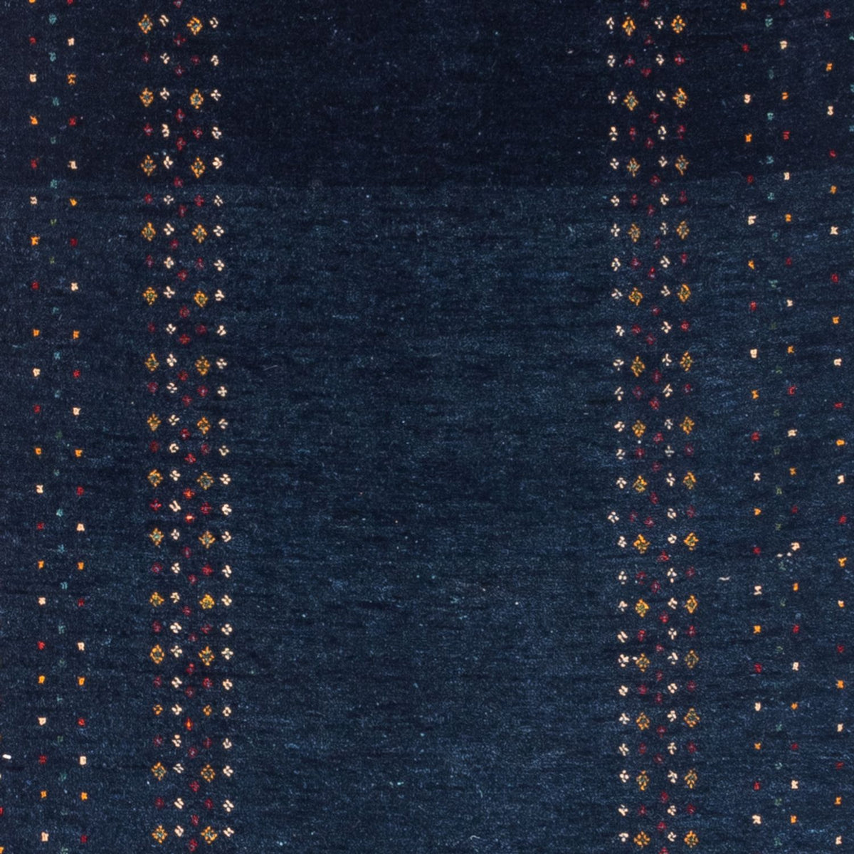 Runner Gabbeh Rug - Perser - 245 x 83 cm - dark blue
