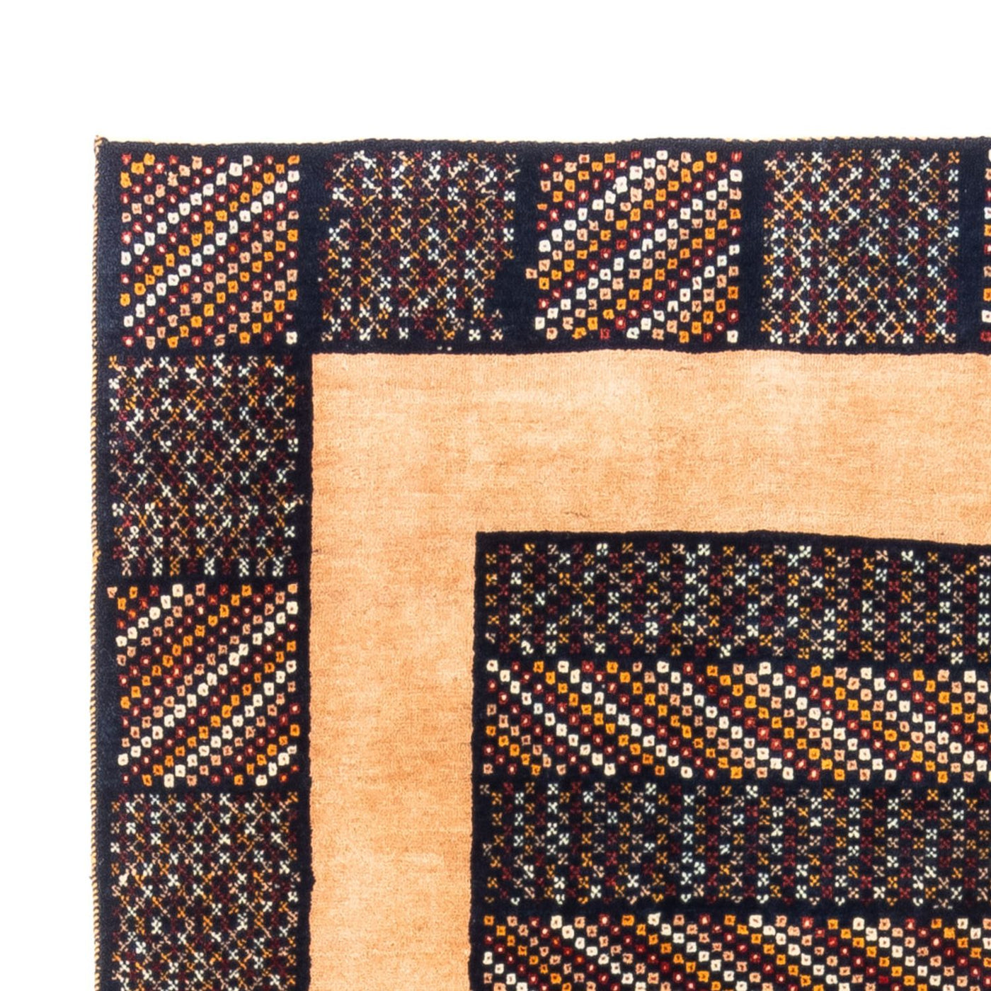 Persian Gabbeh Rug 200x156cm - Perserteppich Wollteppich