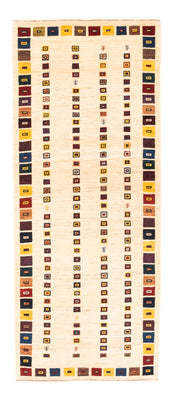 Runner Gabbeh Rug - Perser - 195 x 81 cm - cream
