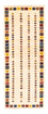 Runner Gabbeh Rug - Perser - 195 x 81 cm - cream