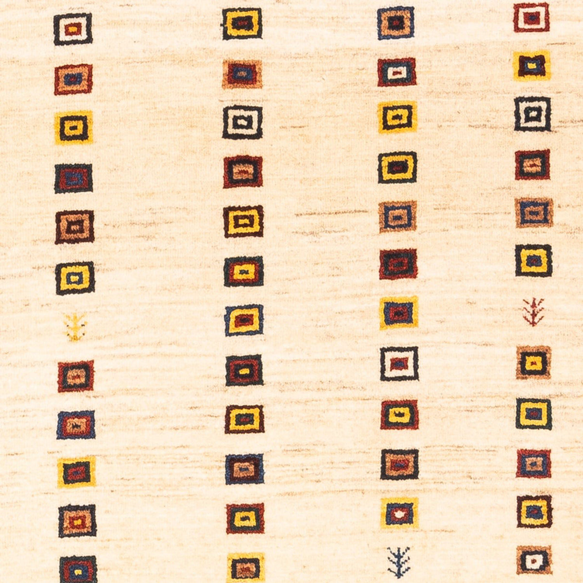 Runner Gabbeh Rug - Perser - 195 x 81 cm - cream