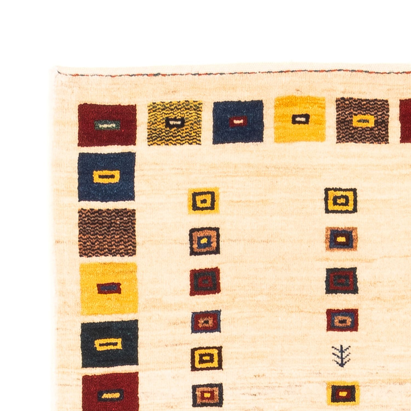 Gabbeh Persian Rug 195x81cm - Perserteppich Wollteppich