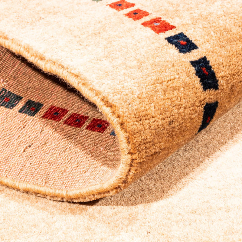 Runner Gabbeh Rug - Perser - 196 x 82 cm - beige