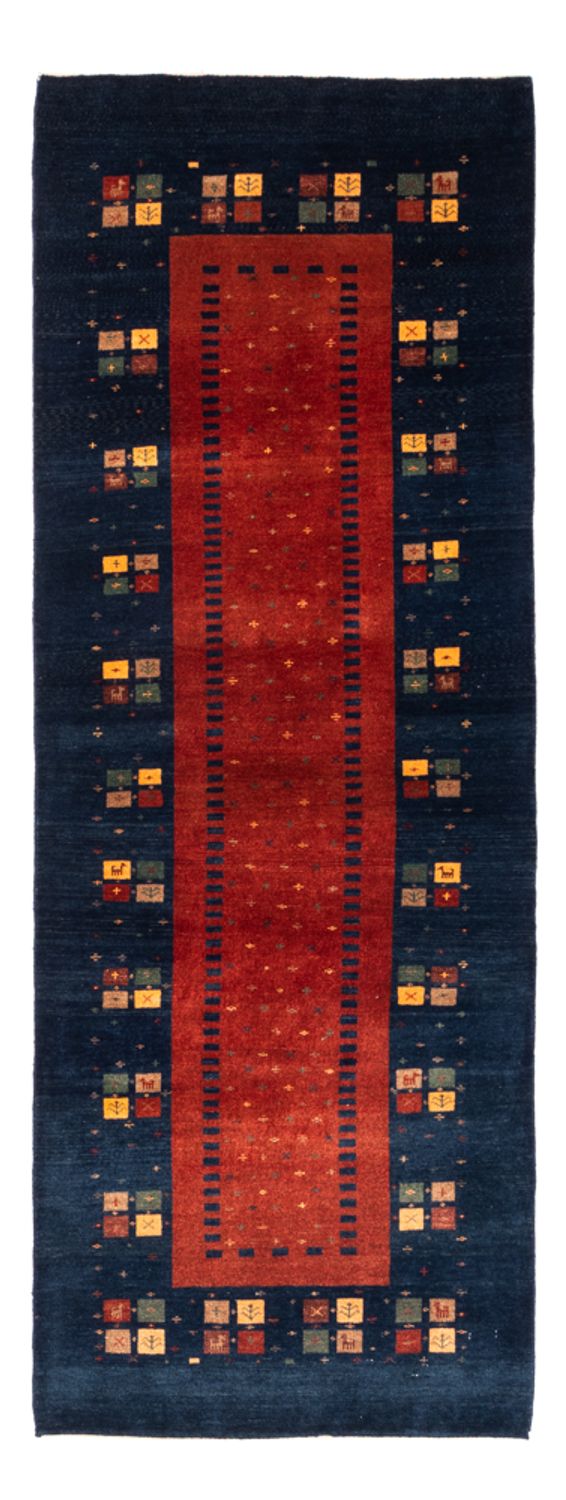 Runner Gabbeh Rug - Perser - 214 x 80 cm - red