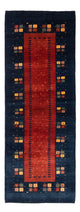 Gabbeh Persian Rug 214x80cm - Perserteppich Wollteppich