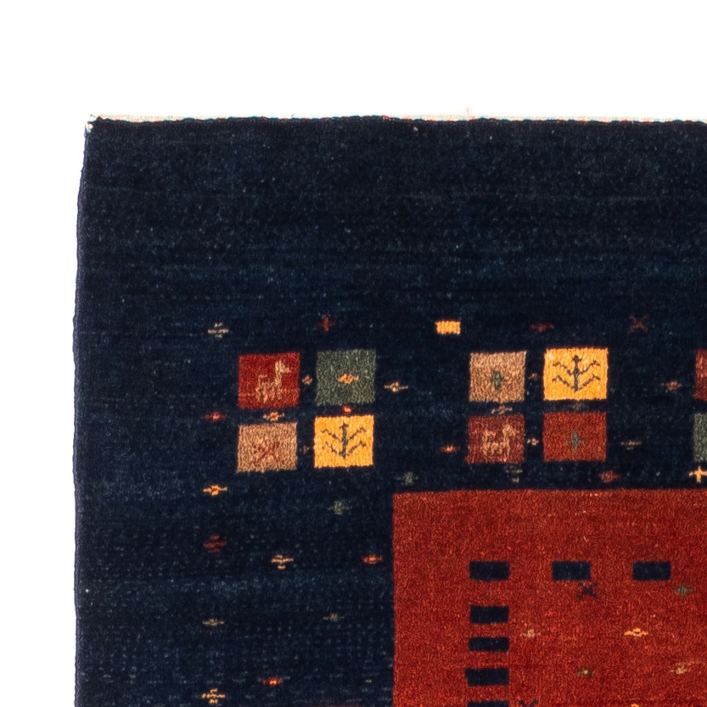 Gabbeh Persian Rug 214x80cm - Perserteppich Wollteppich