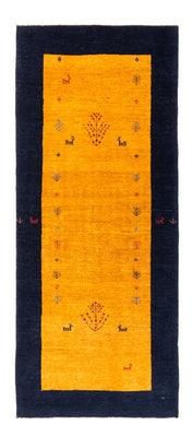 Runner Gabbeh Rug - Perser - 188 x 82 cm - gold