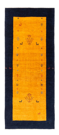 Runner Gabbeh Rug - Perser - 188 x 82 cm - gold