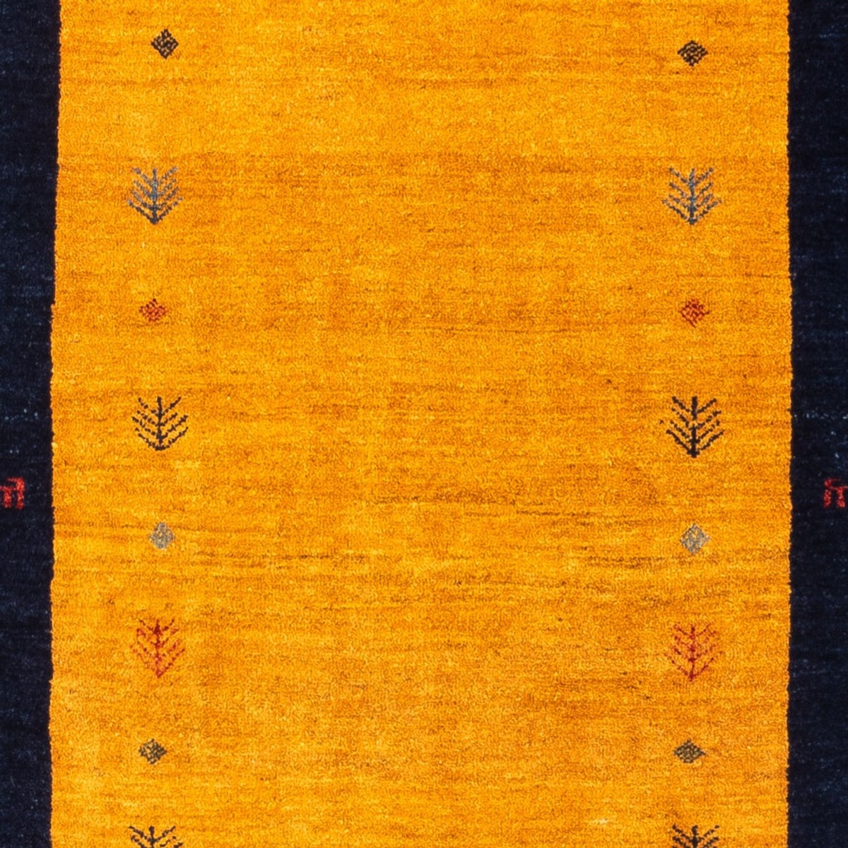 Runner Gabbeh Rug - Perser - 188 x 82 cm - gold