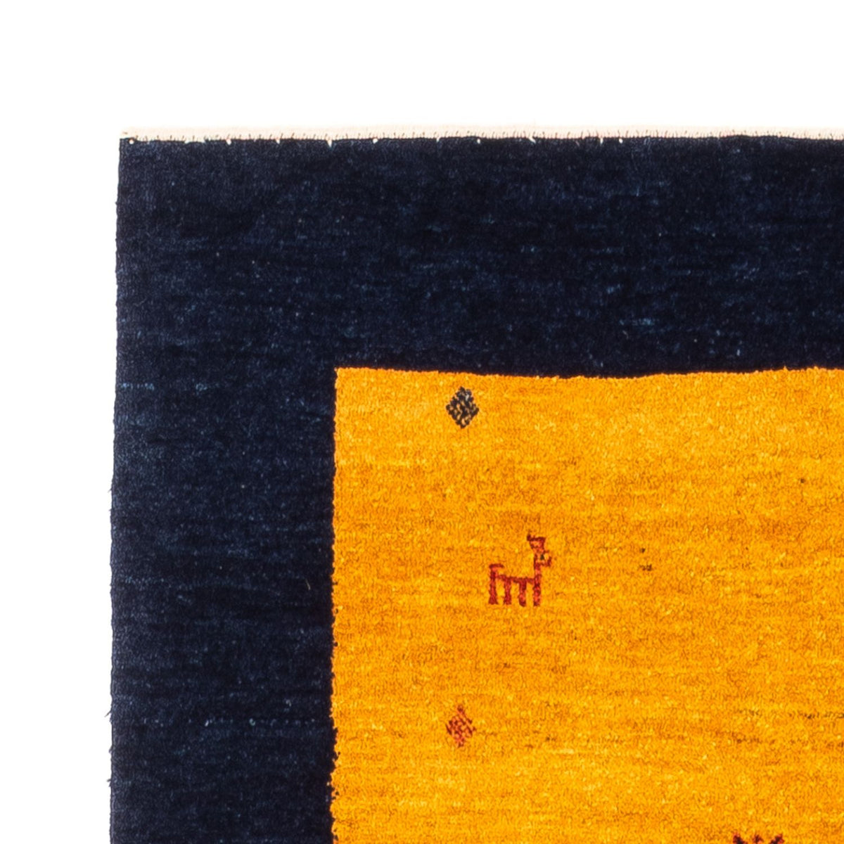 Runner Gabbeh Rug - Perser - 188 x 82 cm - gold