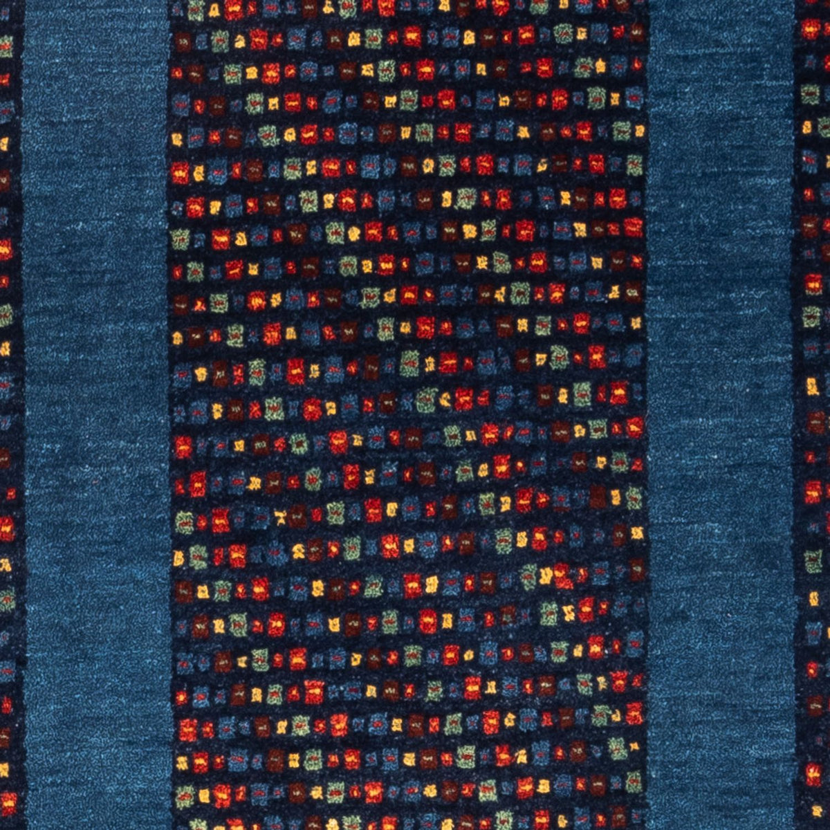 Runner Gabbeh Rug - Perser - 196 x 82 cm - blue