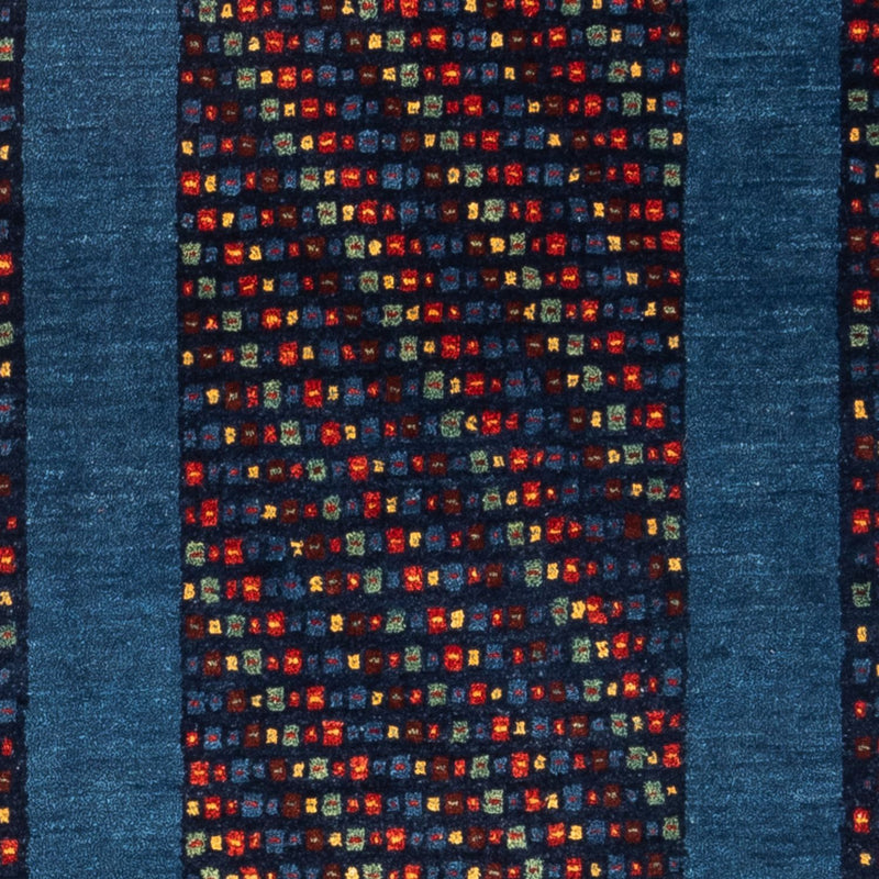 Runner Gabbeh Rug - Perser - 196 x 82 cm - blue