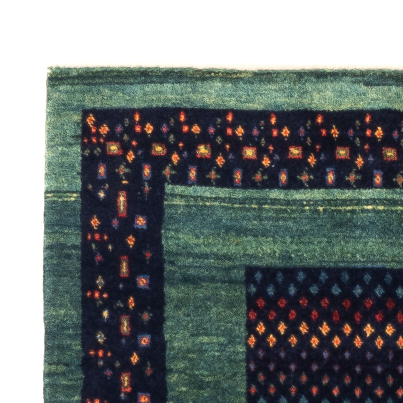 Persian Gabbeh Rug 127x82cm - Perserteppich Wollteppich