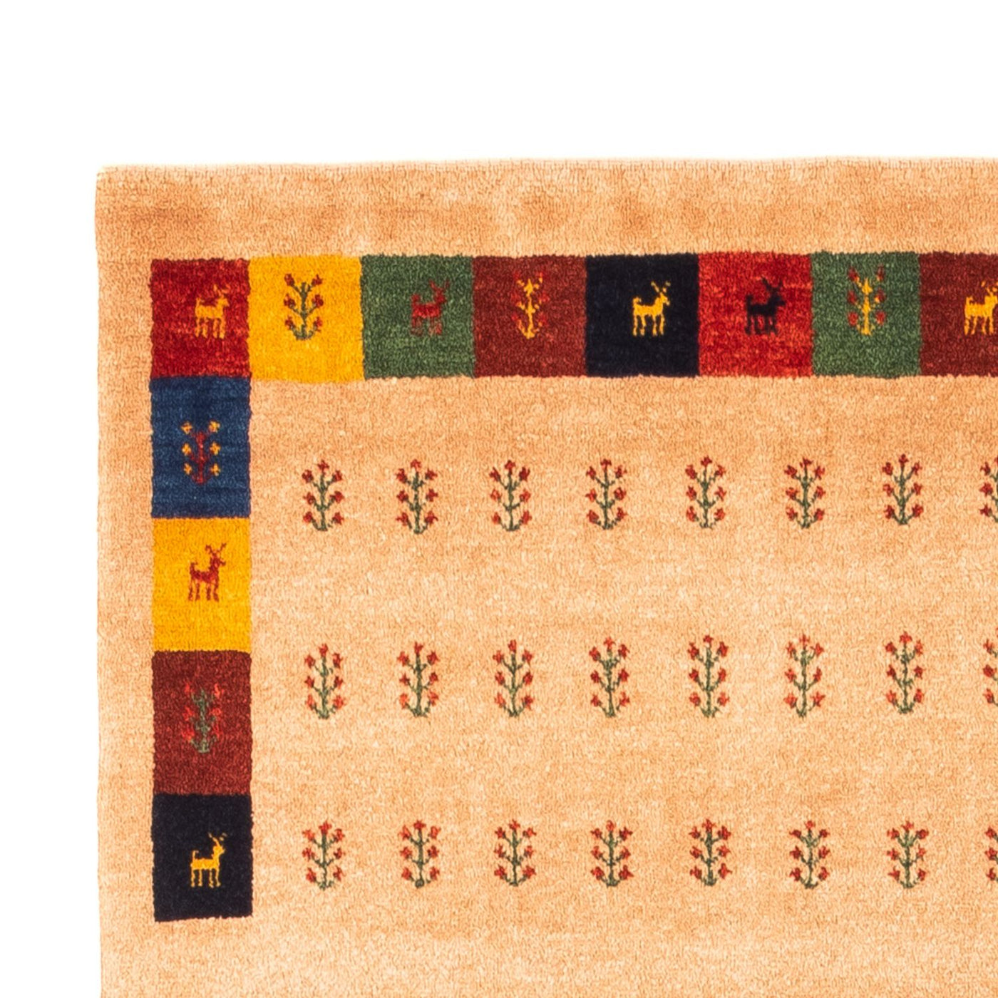 Persian Gabbeh Rug 155x107cm - Perserteppich Wollteppich