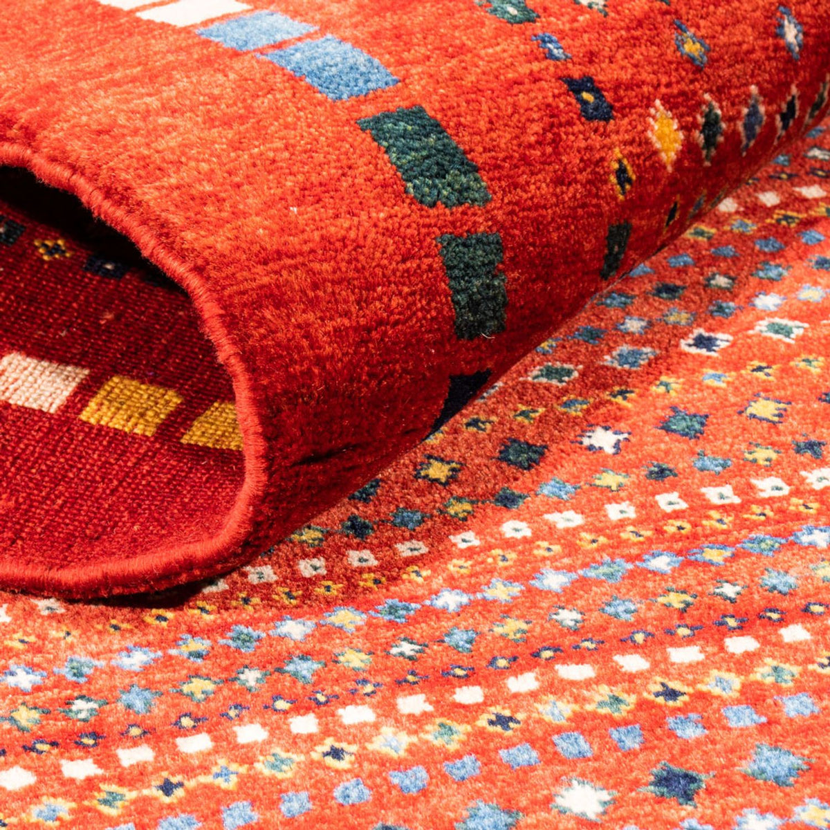 Gabbeh Rug - Perser - 144 x 80 cm - red