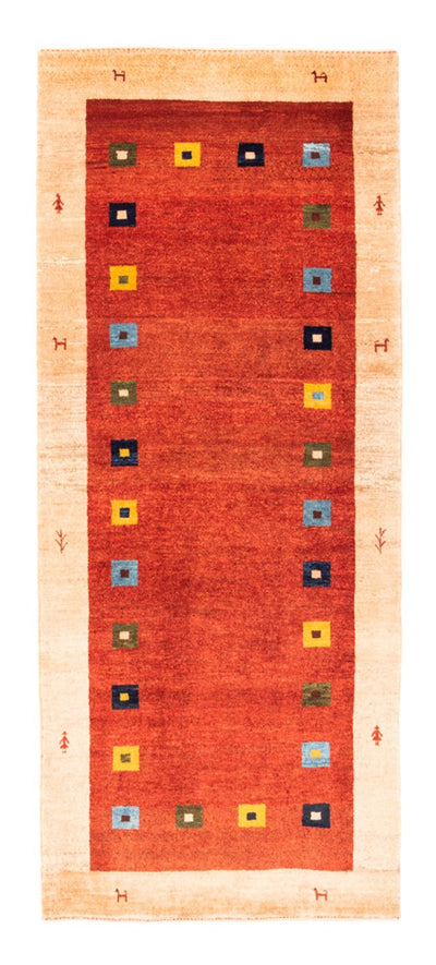 Persian Gabbeh Rug 79x190cm - Perserteppich Wollteppich