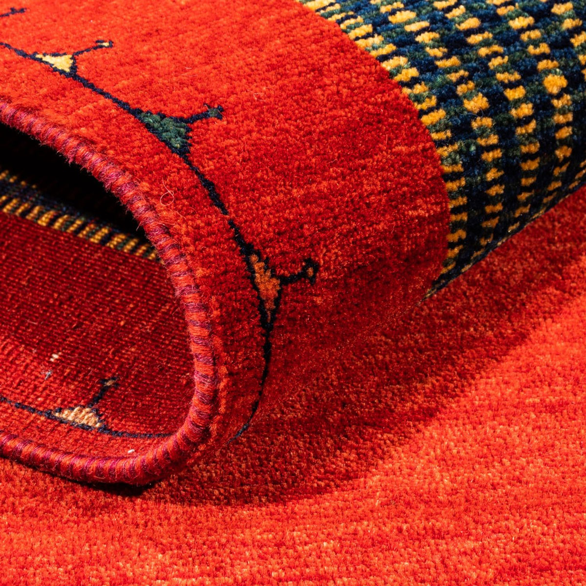 Gabbeh Rug - Perser - 185 x 122 cm - red