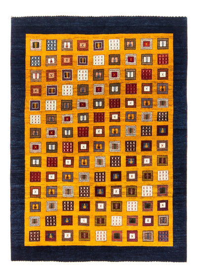 Persian Gabbeh Rug 150x195cm - Perserteppich Wollteppich