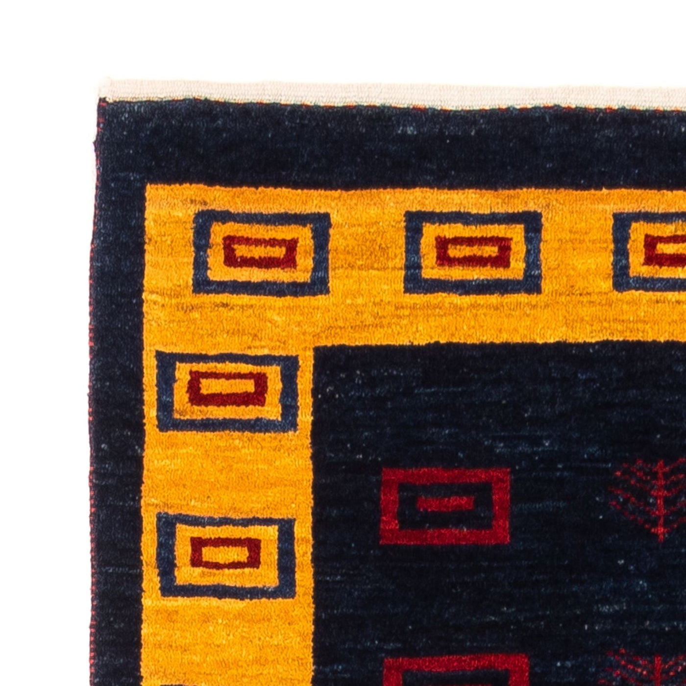 Persian Gabbeh Rug 200x82cm - Perserteppich Wollteppich