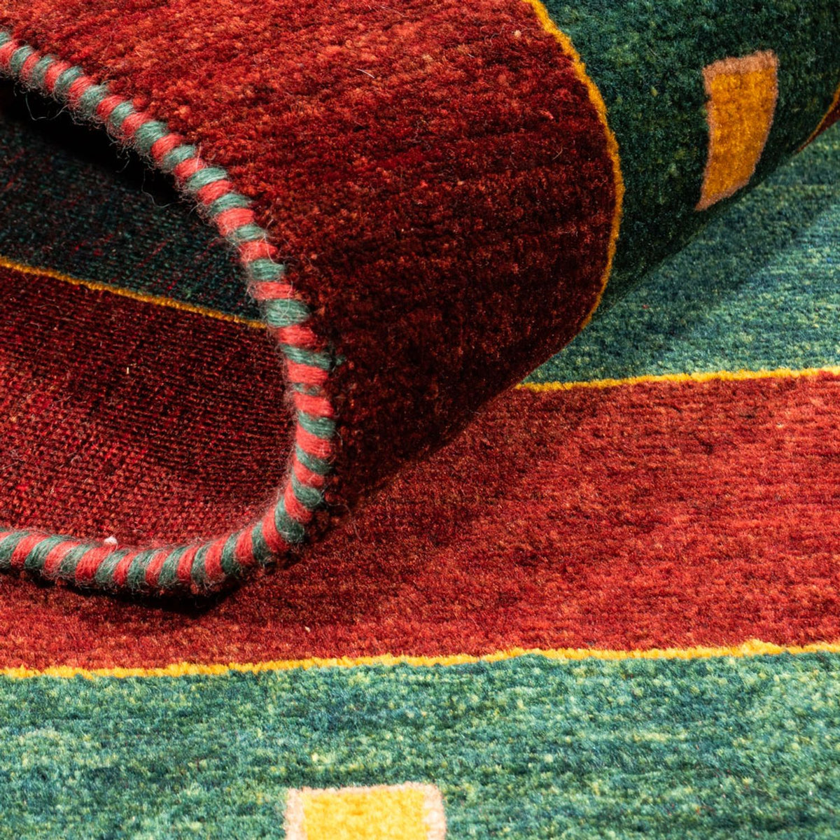 Gabbeh Rug - Perser - 156 x 106 cm - green