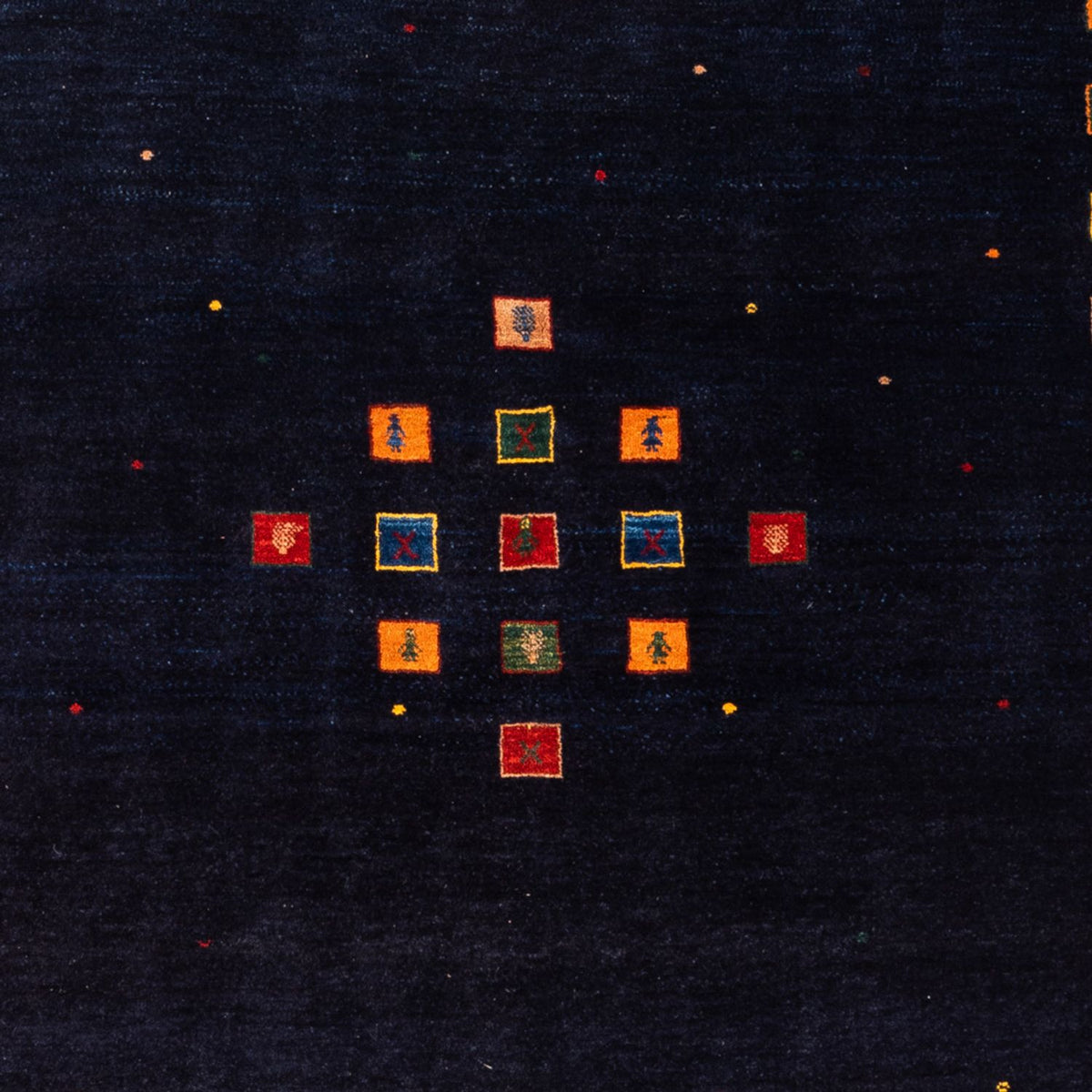 Gabbeh Rug - Perser - 216 x 158 cm - dark blue