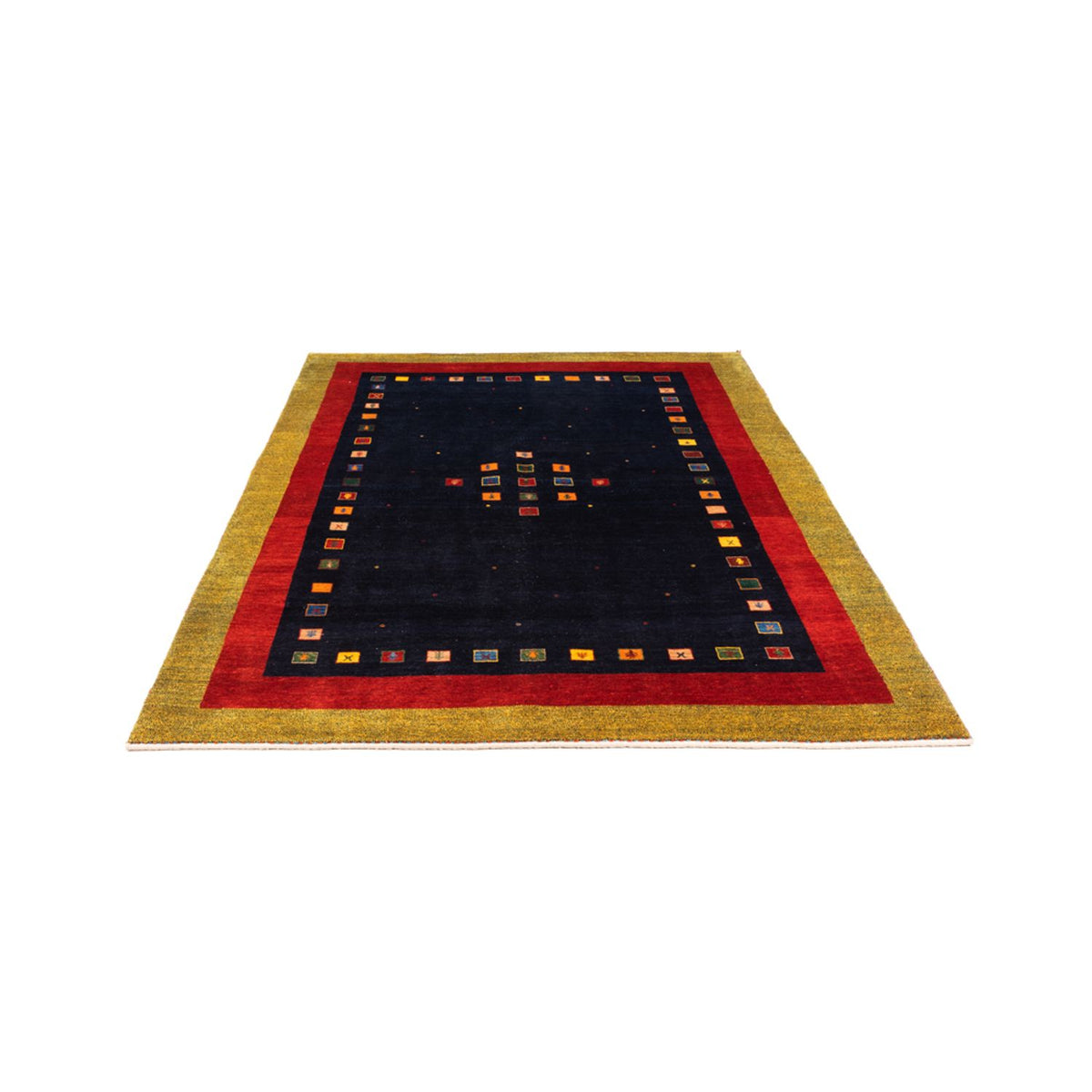 Gabbeh Rug - Perser - 216 x 158 cm - dark blue