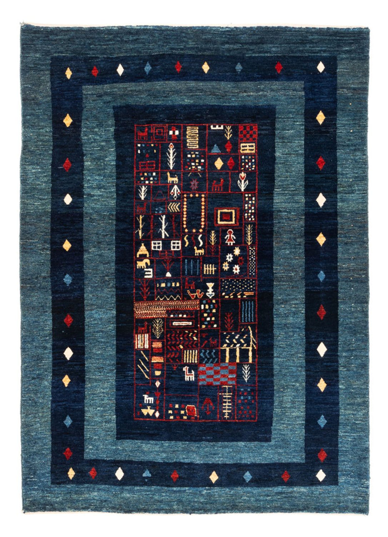 Persian Gabbeh Rug 173x124cm - Perserteppich Wollteppich