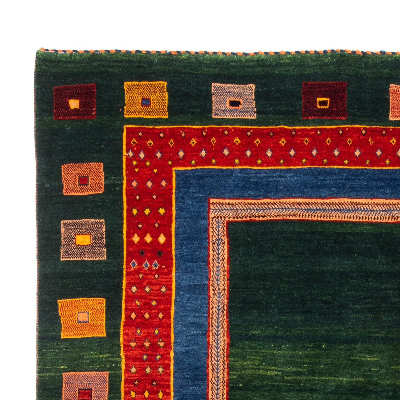 Gabbeh Persian Rug 195x150cm - Perserteppich Wollteppich