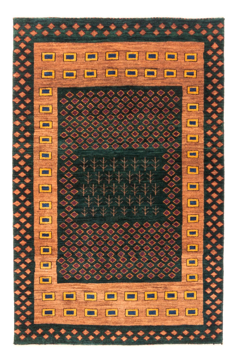 Gabbeh Rug - Perser - 146 x 100 cm - multicolored