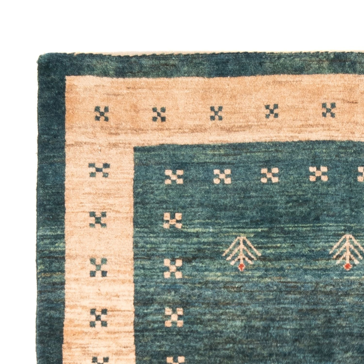 Gabbeh Persisch Teppich 146x102cm - Perserteppich Wollteppich