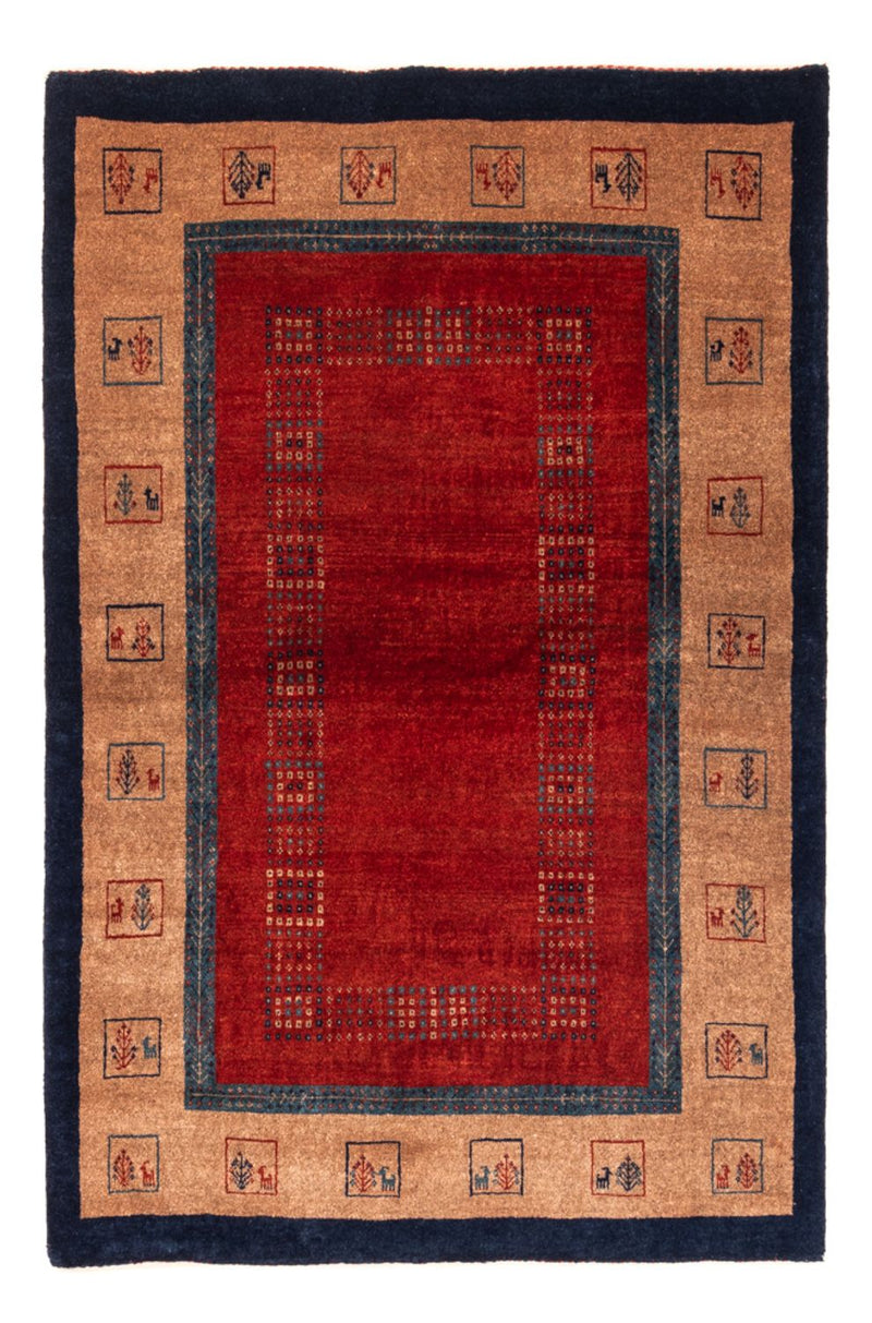 Gabbeh Rug - Perser - 158 x 109 cm - red
