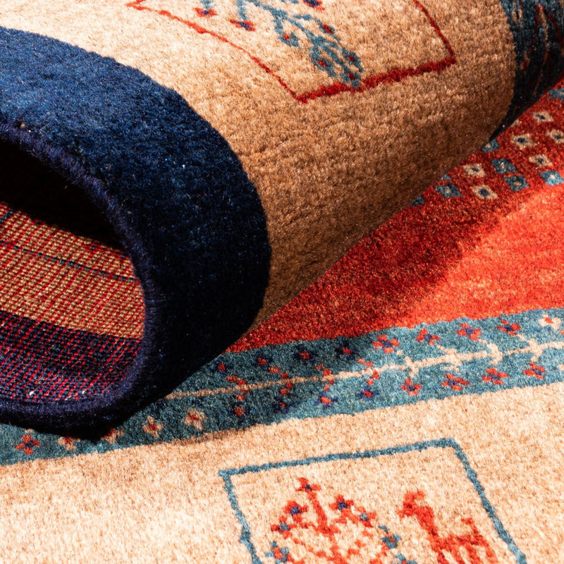 Gabbeh Rug - Perser - 158 x 109 cm - red