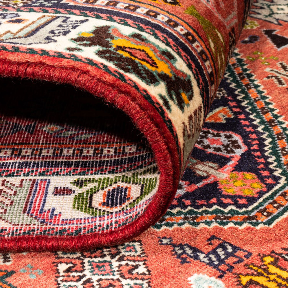 Runner Perser Rug - Nomadic - 258 x 80 cm - red